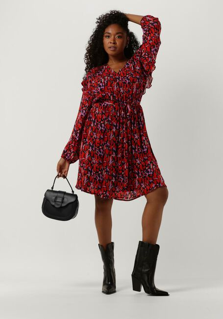 Rode CIRCLE OF TRUST Mini jurk EVIE DRESS - large