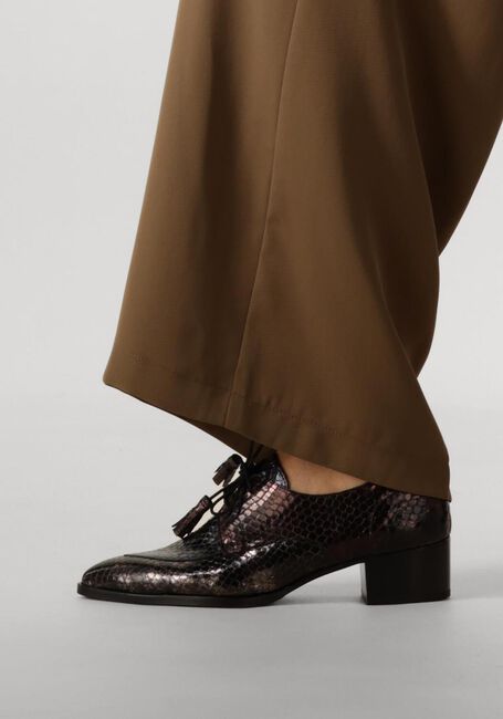 Bruine PERTINI Veterschoenen 15933 - large