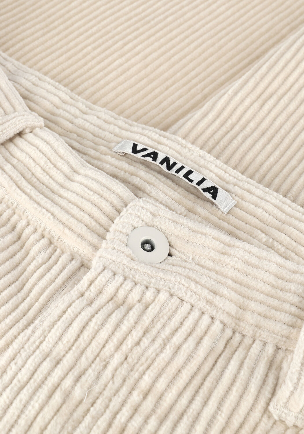 Beige VANILIA Pantalon RIB CORD BOY - large