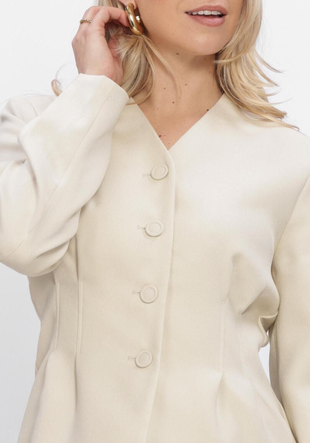 Creme MSCH COPENHAGEN Blazers MSCHESTERIANE BLAZER - large