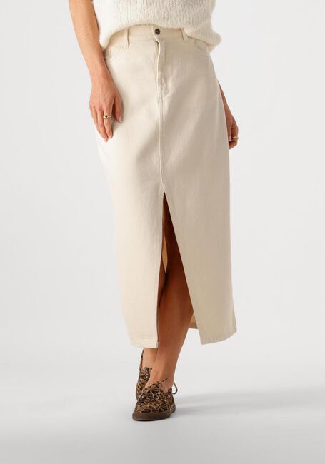 Gebroken wit BY-BAR Midirok ELBA TWILL SKIRT - large
