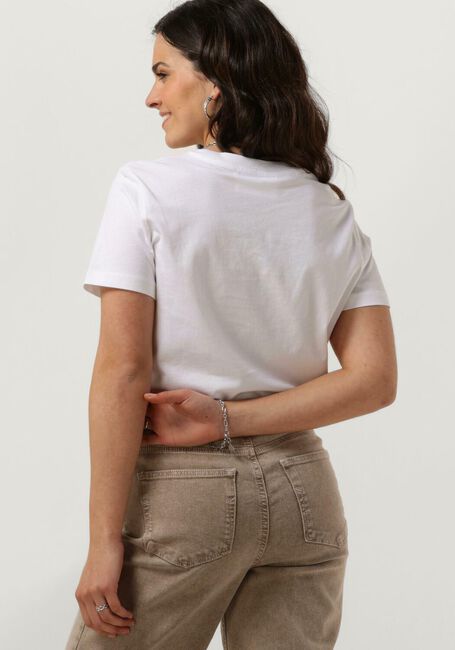 Witte SELECTED FEMME T-shirt SLFMYESSENTIAL SS O-NECK TEE - large