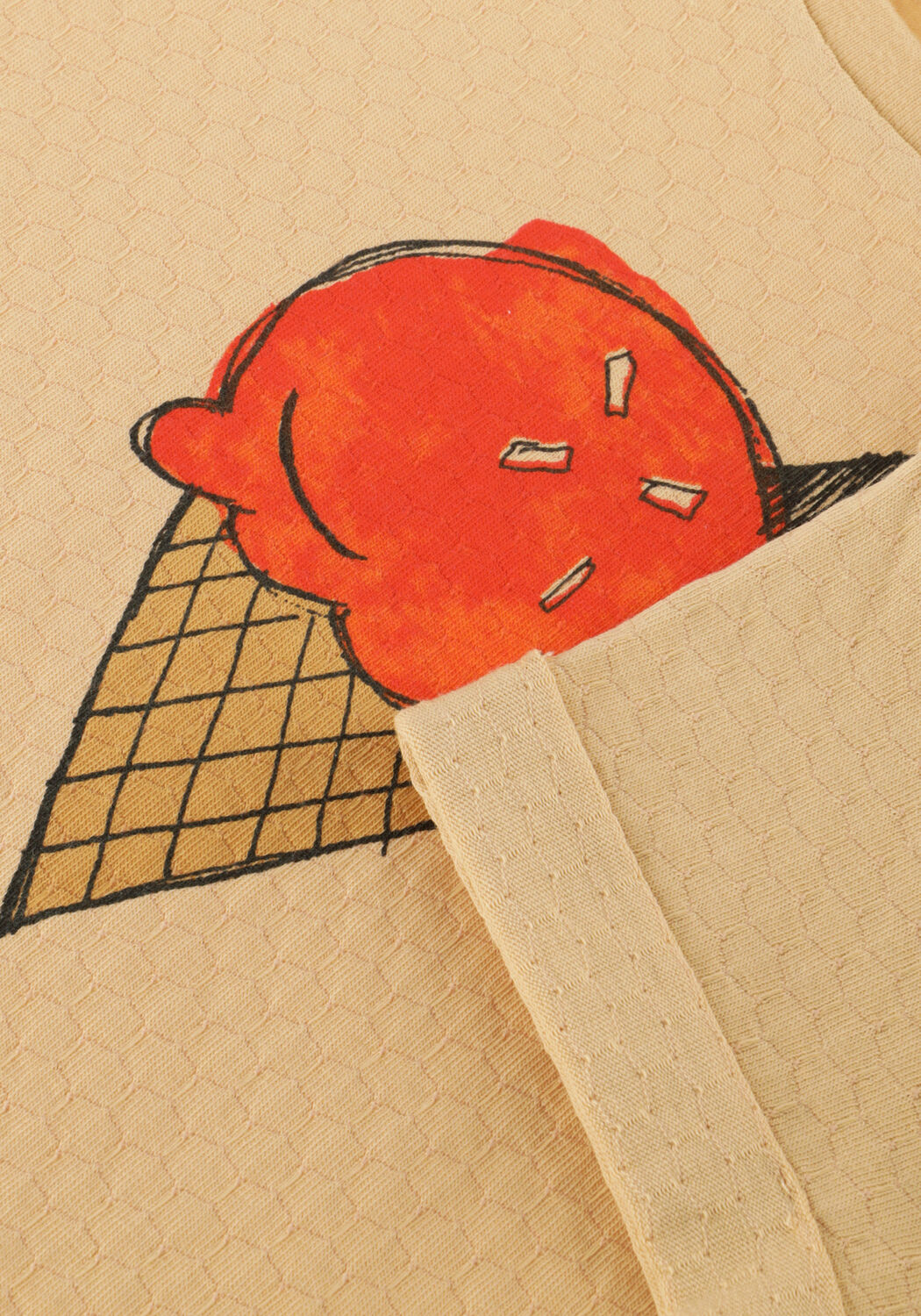 Zand Sproet & Sprout Top BOXY T-SHIRT ICECREM - large