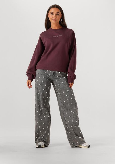 Bordeaux HARPER & YVE Sweater RHINESTONE-SW - large