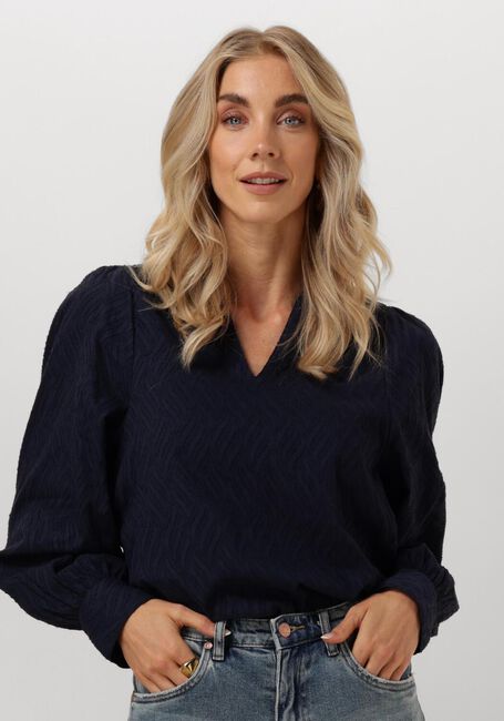 Donkerblauwe CIRCLE OF TRUST Blouses ALINA BLOUSE - large