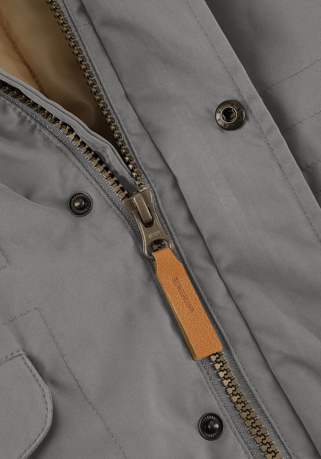 Blauwe LIL' ATELIER Parka's NMMGOLAN LONG JACKET W PADDING FO - large