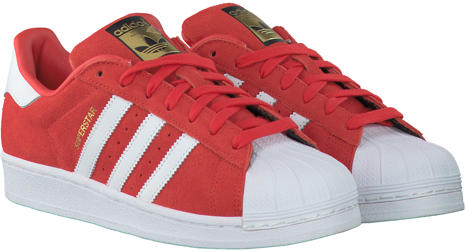 superstar heren rood