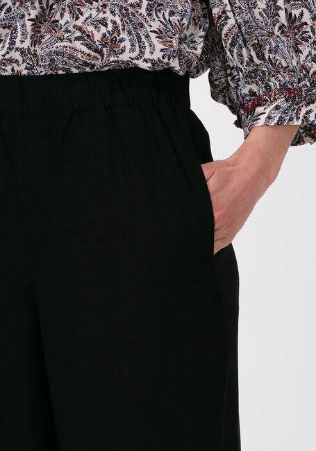 Zwarte SELECTED FEMME Wijde broek SLFGULIA HW PANT B - large