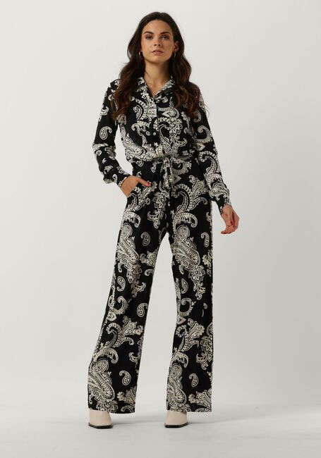 Zwarte VANILIA Jumpsuit FULL PAISLEY JUMPSUIT - large