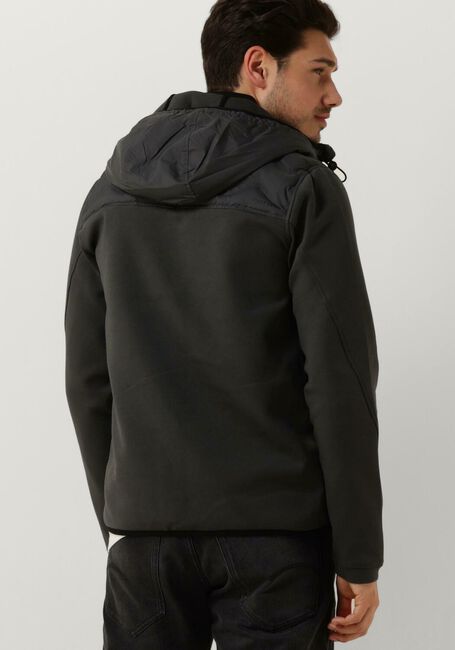 Lichtgrijze CAST IRON Jack ZIP JACKET INTERLOCK - large