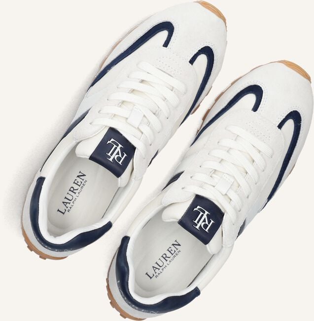 Witte LAUREN RALPH LAUREN Lage sneakers DANI LOW TOP LACE Witte LAUREN RALPH LAUREN Lage sneakers DANI LOW TOP LACE - large