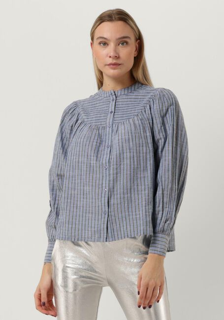 Lichtblauwe LOLLYS LAUNDRY Blouses ALICIA SHIRT - large