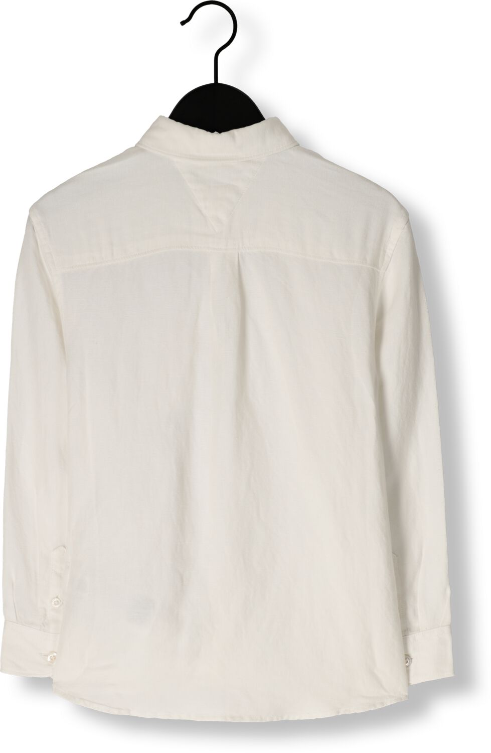 TOMMY HILFIGER Jongens Overhemden Linen Blend Relaxed Shirt Ls Wit
