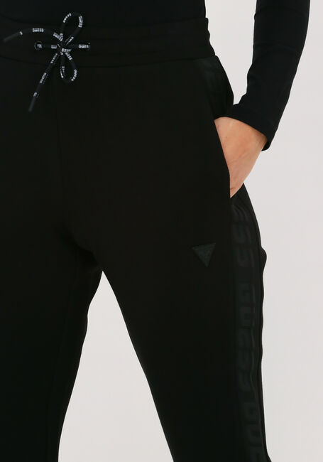 Zwarte GUESS Joggingbroek ALLIE SCUBA CUFF PANTS - large