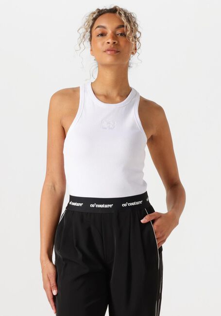 Witte CO'COUTURE Top SAHARACC EMBROIDERY TANK TOP - large