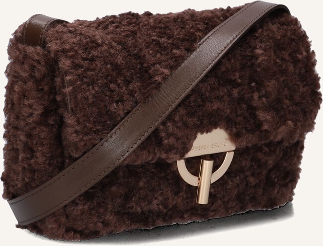 Bruine VANESSA BRUNO Schoudertas MOON 0533 Bruine VANESSA BRUNO Schoudertas MOON 0533 - large