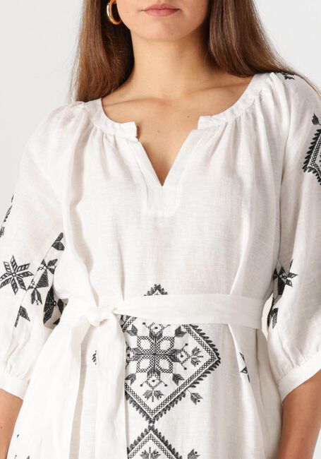 Witte GREEK ARCHAIC KORI Maxi jurk 230652 - large