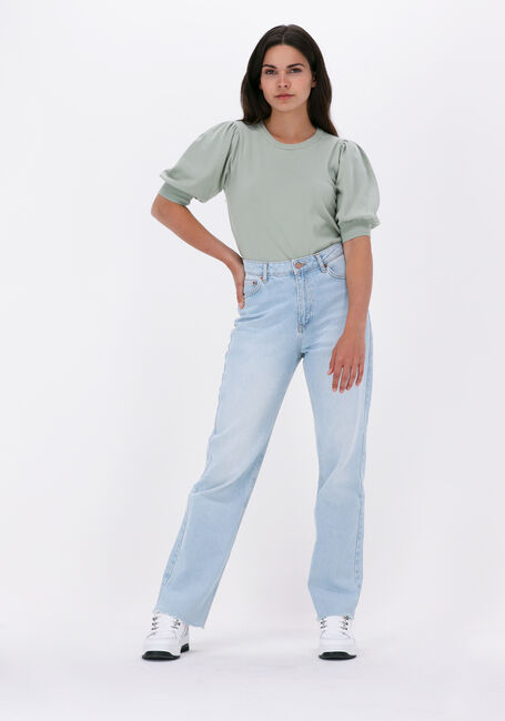 Groene MSCH COPENHAGEN Top TALMA RACHELLE 2/4 PULLOVER - large