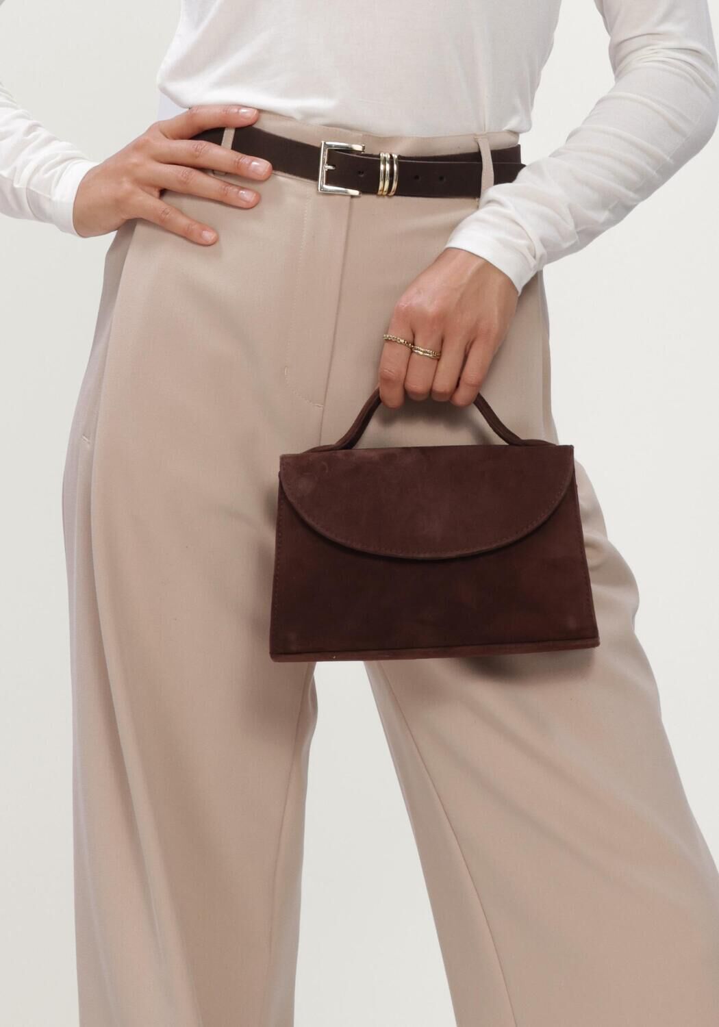 Beige MOSCOW Wijde broek 122-02-COLETTE - large