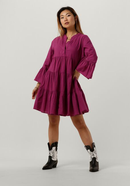 Paarse DEVOTION Mini jurk SKINARIA - large
