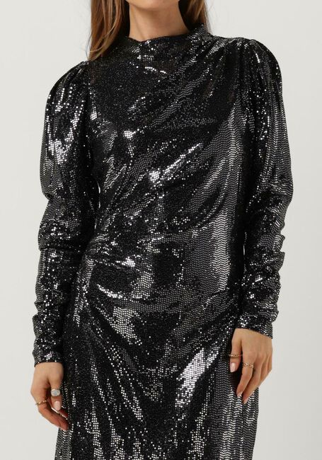 Zwarte BRUUNS BAZAAR Mini jurk ALLIUM MAGGIE DRESS - large