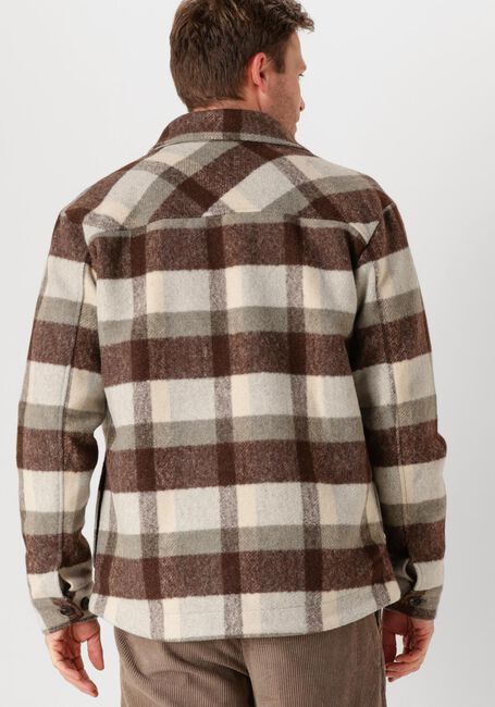 Bruine SELECTED HOMME Overshirt SLHARCHIVE OVERSHIRT B NOOS - large