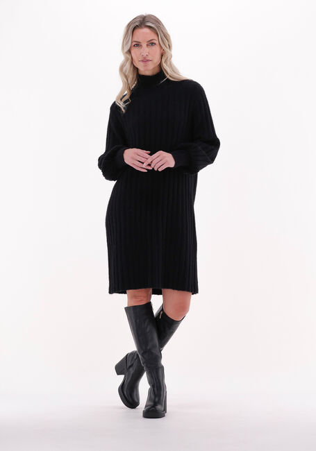 Zwarte KNIT-TED Mini jurk RIANNE DRESS - large