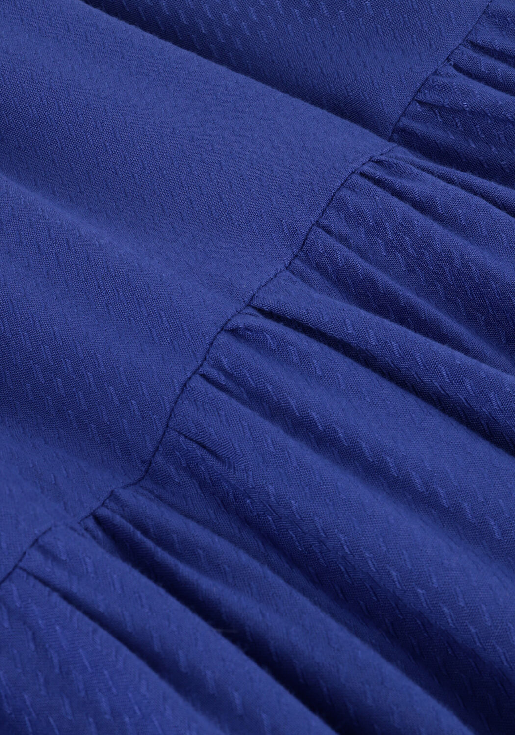 Blauwe Y.A.S. Maxi jurk YASTORONTO SS ANKLE DRESS - large