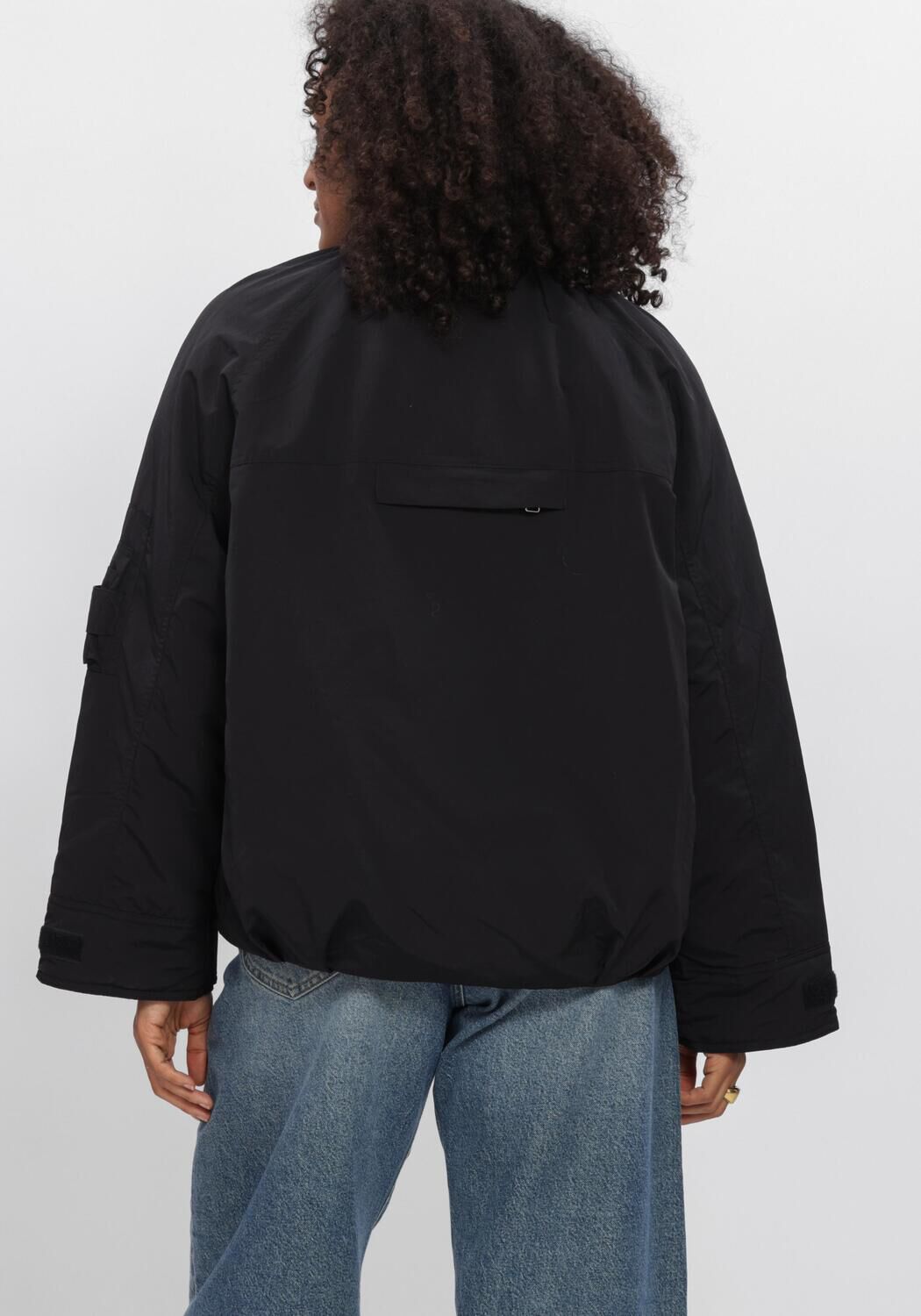 Zwarte WITHBLACK Gewatteerde jas WBLGRAPPY BOMBER - large