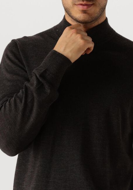 Bruine PROFUOMO Trui PULLOVER MOCK - large