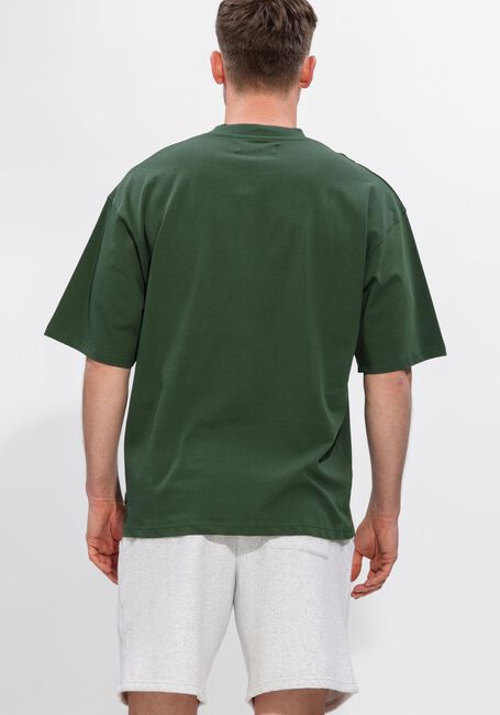 Donkergroene WOODBIRD T-shirt WBBEAM NINE TEE - large