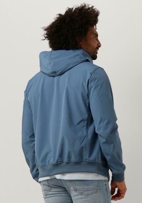 Blauwe PUREWHITE Jack SOFTSHELL JACKET WITH RUBBERBADGE AT SLEEVES - large