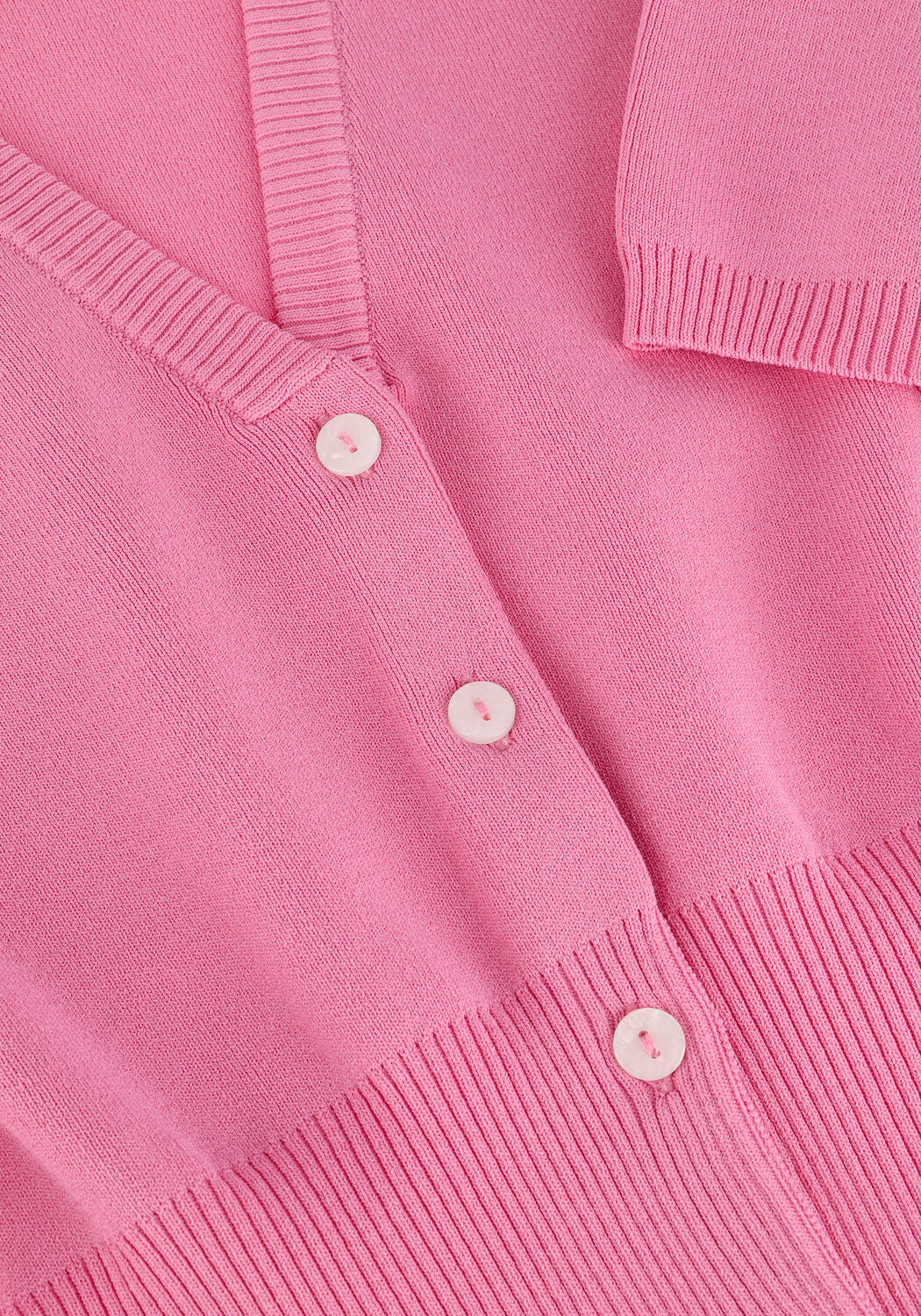 Roze GESTUZ Vest MATTHEAGZ SS RIB CARDIGANV - large