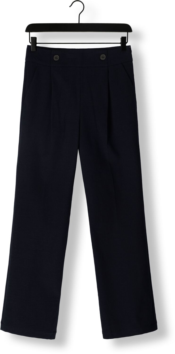 RUBY TUESDAY Dames Broeken Relena Straight Leg Pants With Zipper At Side Donkerblauw