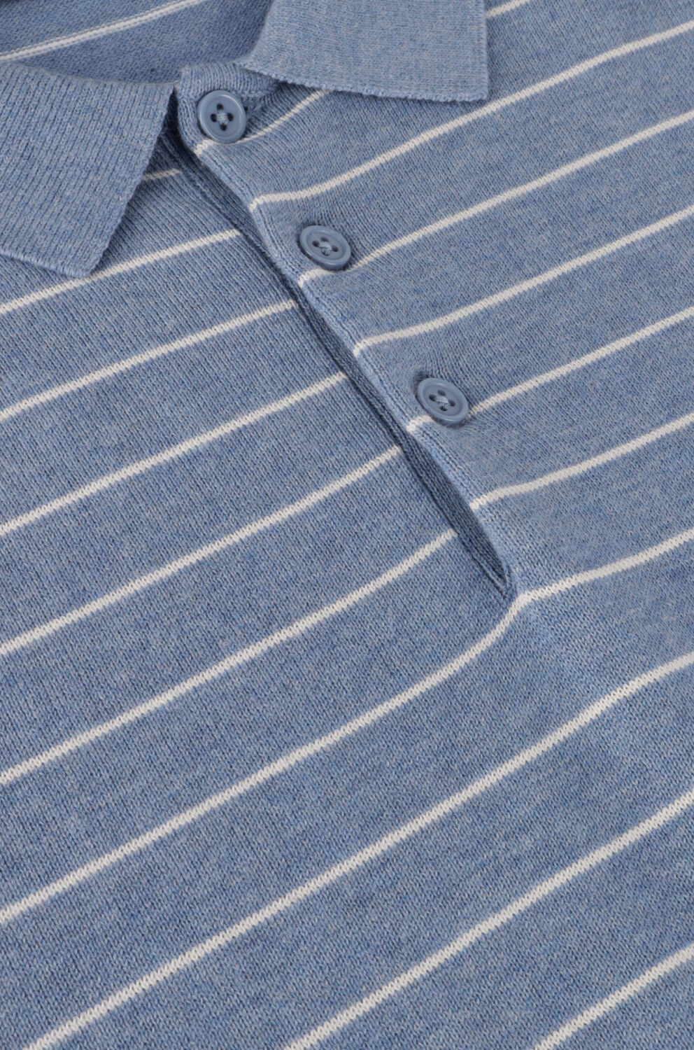 Lichtblauwe SAINT STEVE Polo HESSEL - large