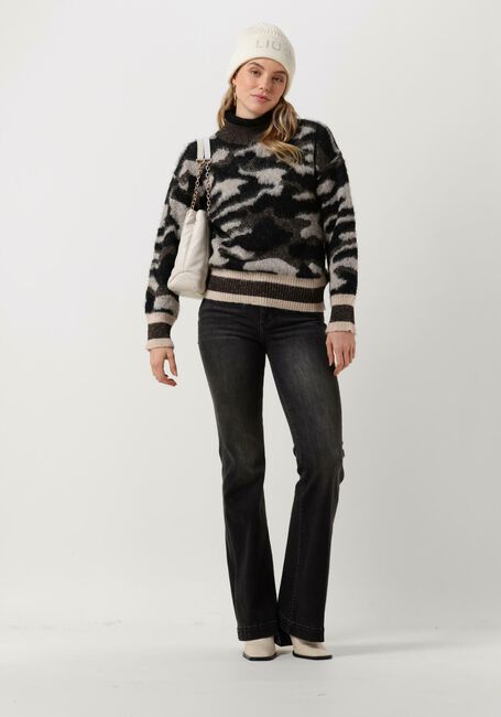 Groene LIU JO Coltrui MAGLIA CHIUSA M/L CAMOUFLAGE - large