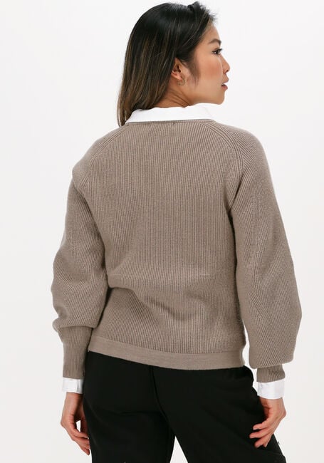 Taupe MSCH COPENHAGEN Trui CALIE JILLI PULLOVER - large