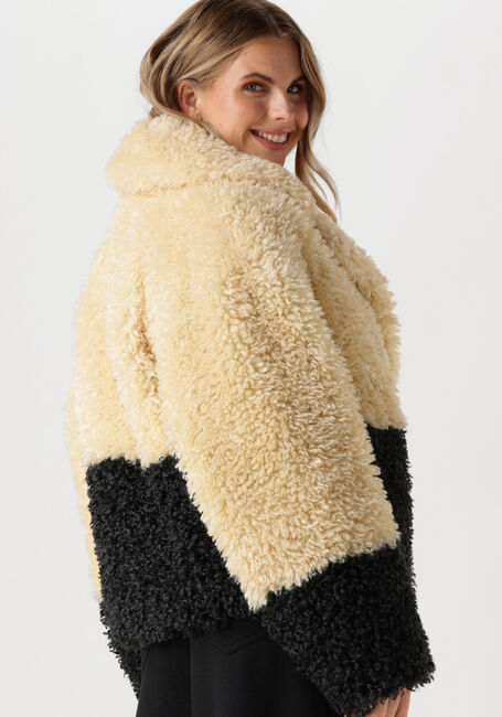 Beige STAND STUDIO Teddy jas JUBEL JACKET - large