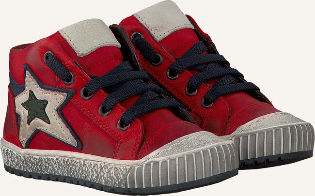 Rode OMODA Hoge sneakers 928A Rode OMODA Hoge sneakers 928A - large