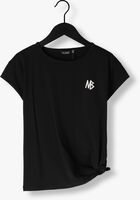 Zwarte NOBELL T-shirt KASIS TSHIRT BIG PRINT AT BACK WITH KNOT - medium