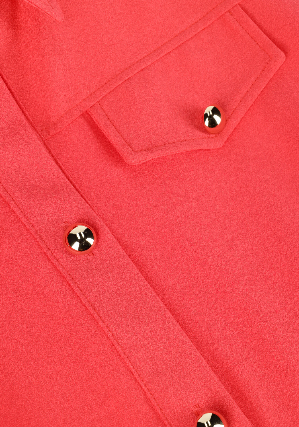 Koraal LIU JO Mini jurk ABITO CAMICIA PIEGHE - large