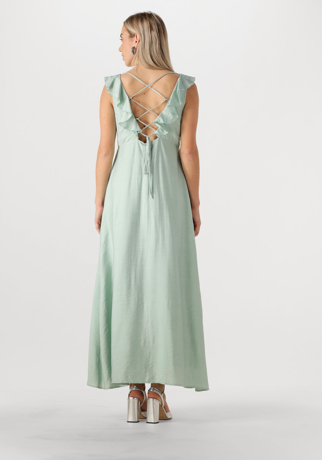 MOVES Dames Jurken Leanna Dress 4237 Groen