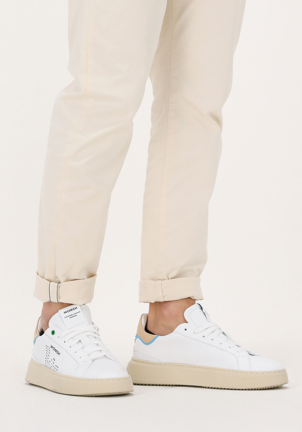 Witte WOMSH Lage sneakers SNIK - large