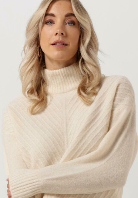 Beige SELECTED FEMME Coltrui SIF SISSE LS KNIT HIGHNECK - large