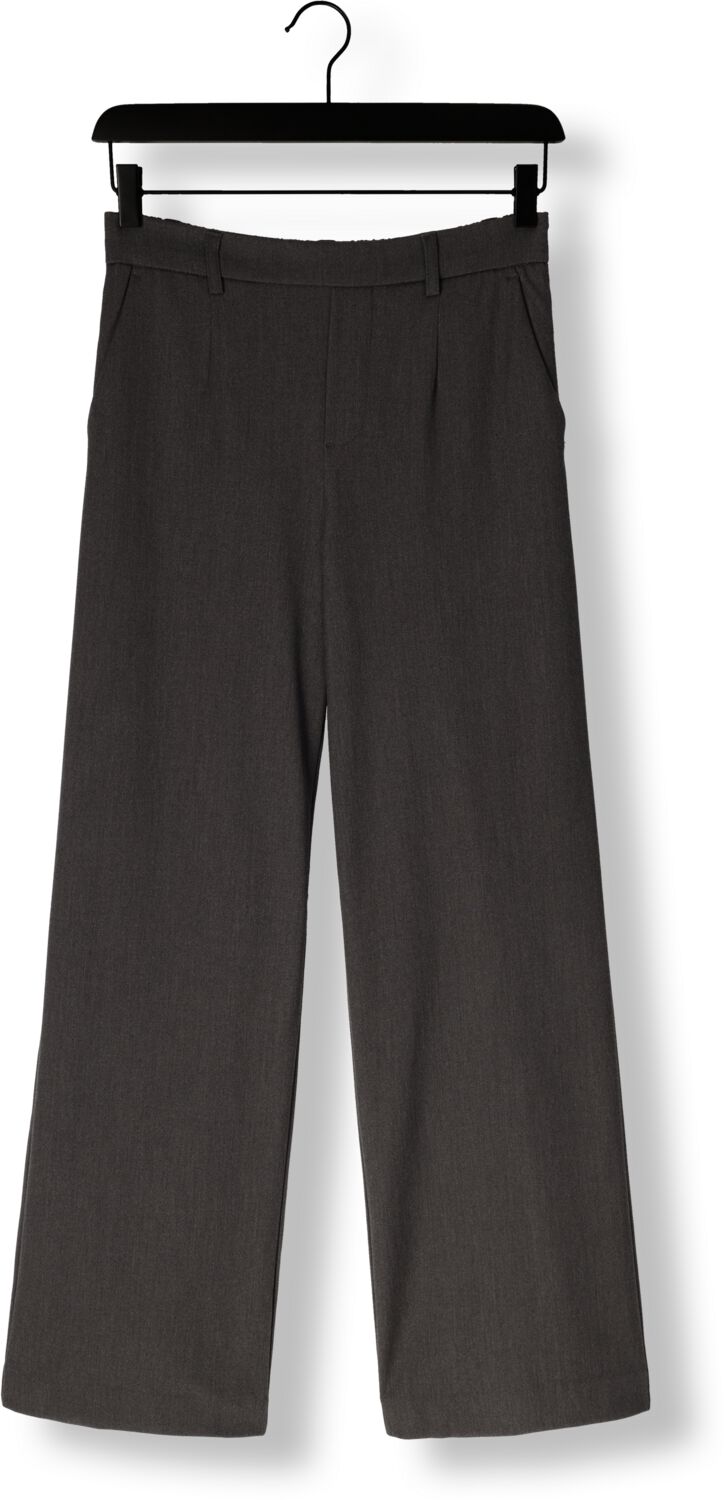 OBJECT Dames Broeken Objlisa Wide Pant Grijs