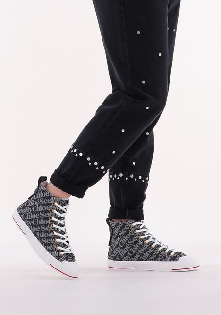 Grijze SEE BY CHLOÉ Hoge sneakers ARYANA - large