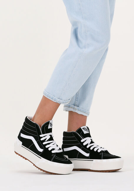 Vans Schoenen Vans Old Skool Hoog Dames Vans Sale Grijze Hoge Vans