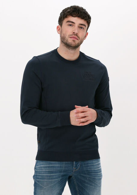 Zwarte PME LEGEND Sweater R-NECK FINE TERRY - large