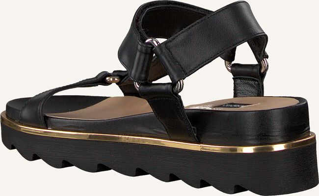 Zwarte ROBERTO D'ANGELO Platte sandalen 550 Zwarte ROBERTO D'ANGELO Platte sandalen 550 - large