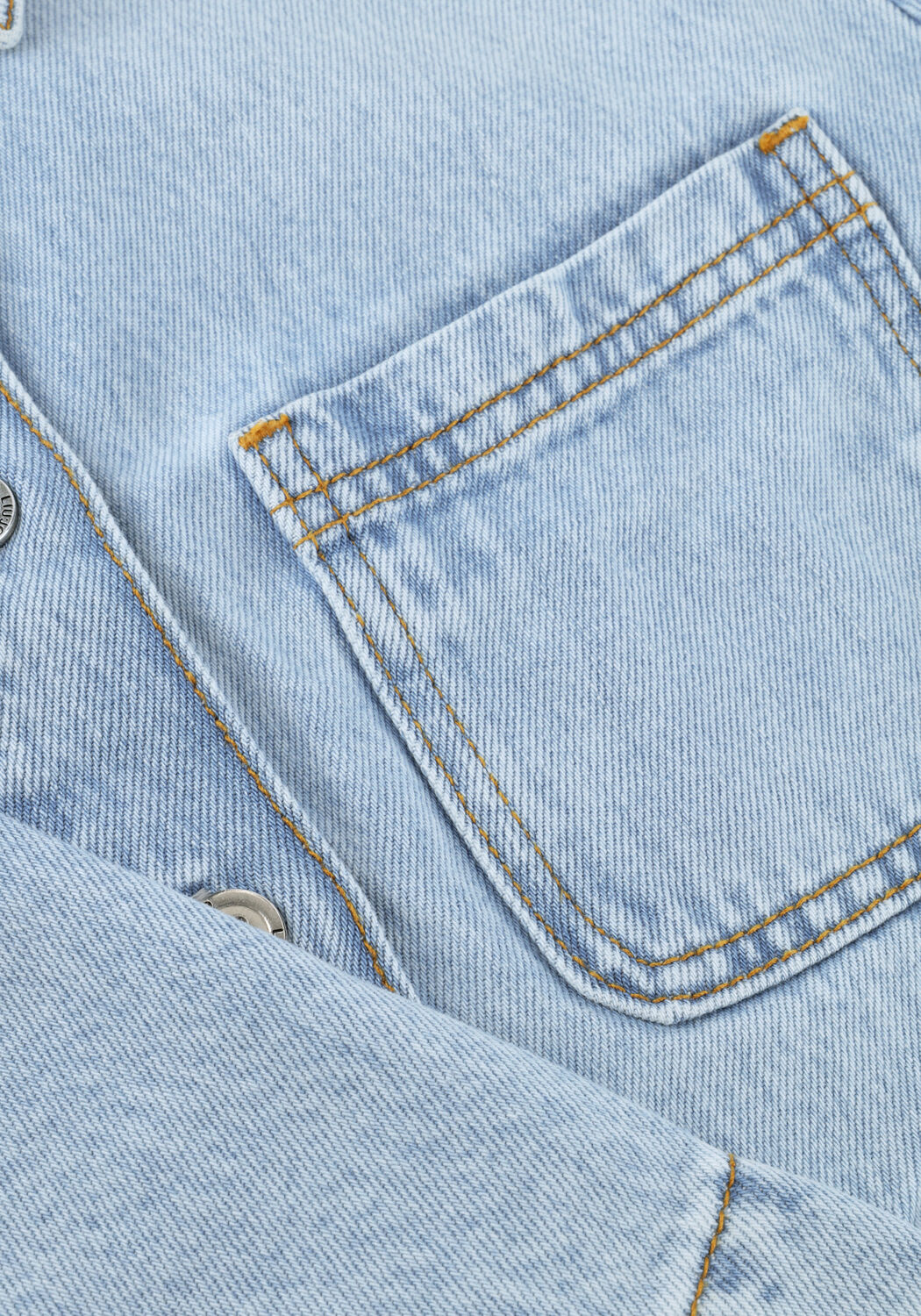 Lichtblauwe LIU JO Blouses CAMICA M/C TENCEL - large